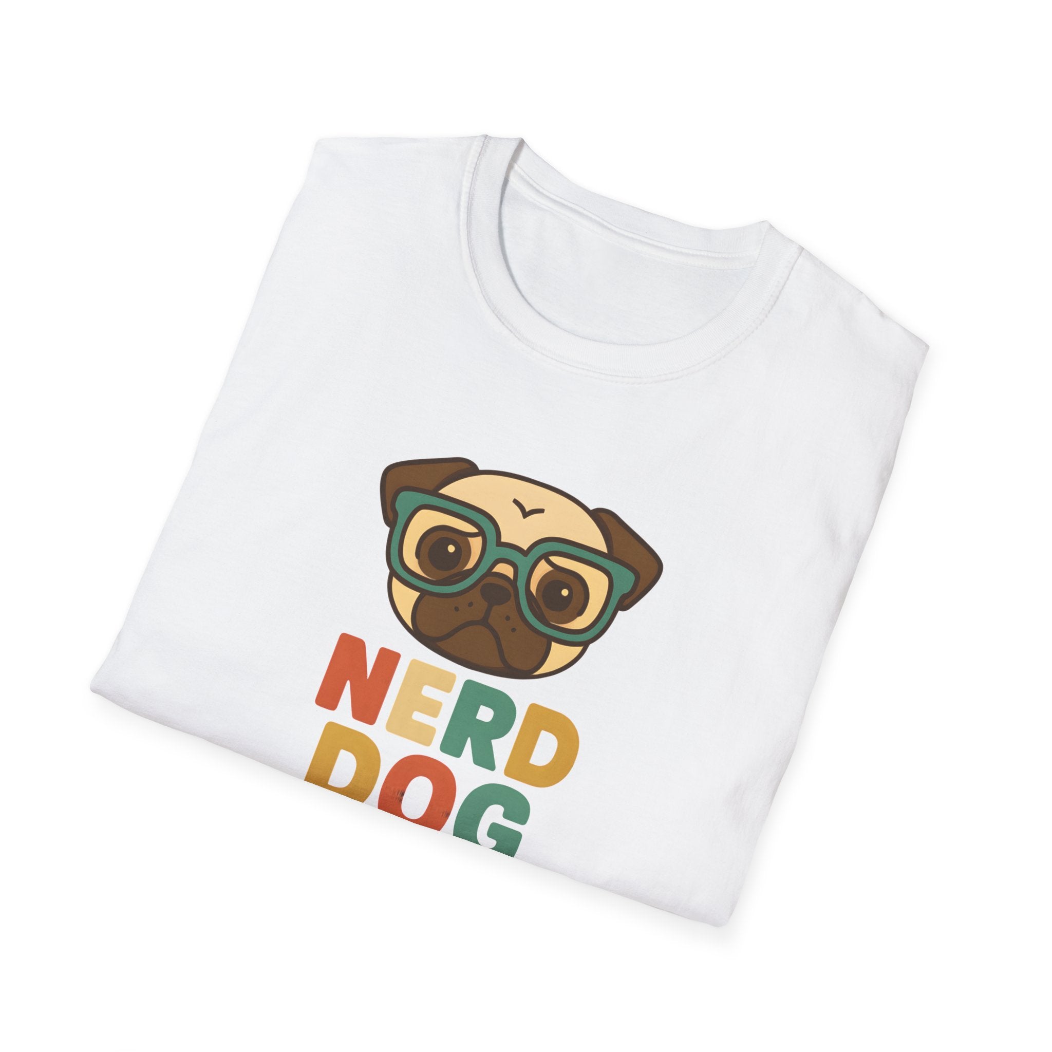 Nerdy Dog Logo T-Shirt