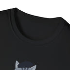 Gray Cat with Beret T-Shirt