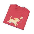 Dog Chasing Butterfly T-Shirt