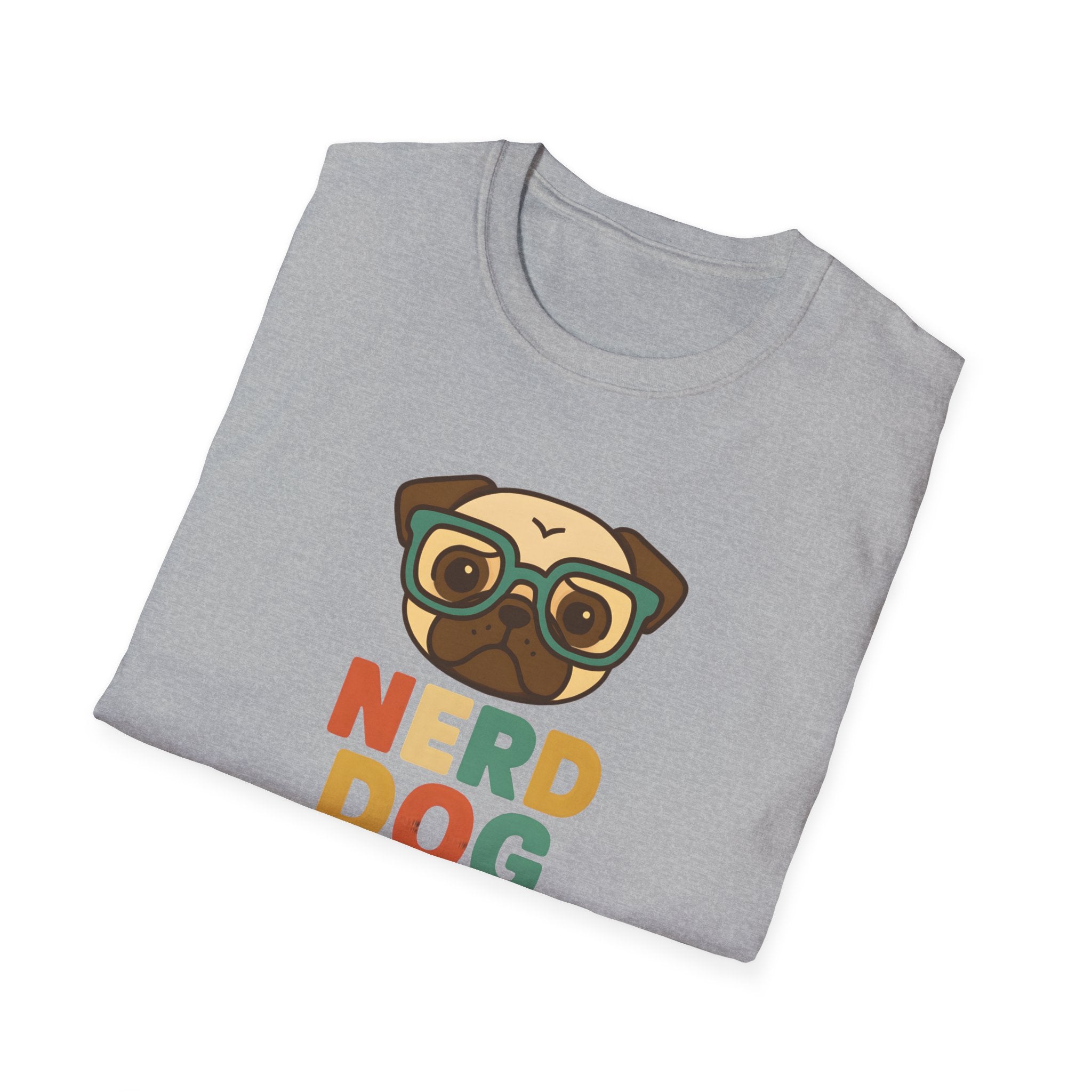 Nerdy Dog Logo T-Shirt